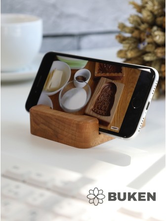 Подставка для телефона деревянная Buken "Бабочка"