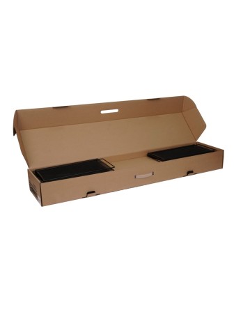 Этажерка ЗМИ Ладья 25КС черная на колесиках 