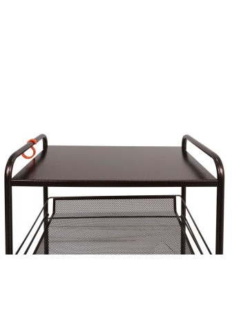 Этажерка ЗМИ Ладья 34КС на колесиках Э357 цвет медный антик