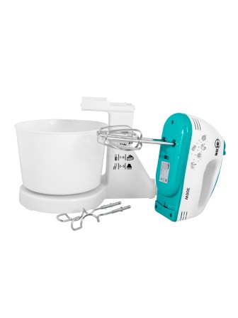 Миксер BEON BN-2205 2 в 1: ручной и стационарный, 300 Вт, чаша 2 литра