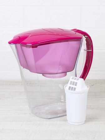 Фильтр для воды Аквафор Baby А8 цикламен, кувшин 3.8 л