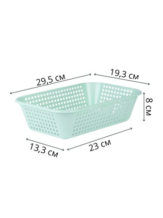 Корзинка для хранения универсальная "Лофт" Violet, цвет мятный