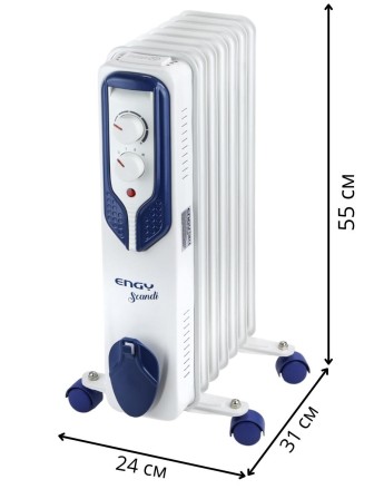 Масляный радиатор ENGY EN-2507 Scandi 1500 Вт, 7 секций