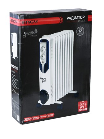 Масляный радиатор ENGY EN-2509 Scandi 2000 Вт, 9 секций