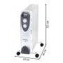 Масляный радиатор ENGY EN-2211 Modern 2500 Вт, 11секций