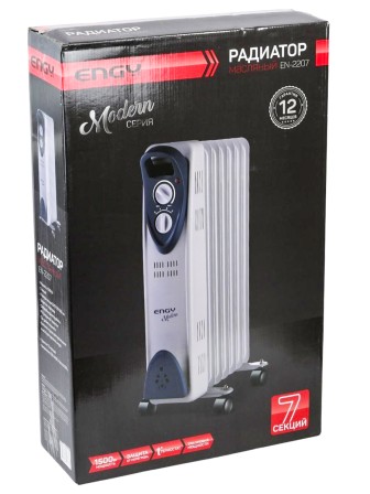 Масляный радиатор ENGY EN-2207 Modern 1500 Вт, 7 секций