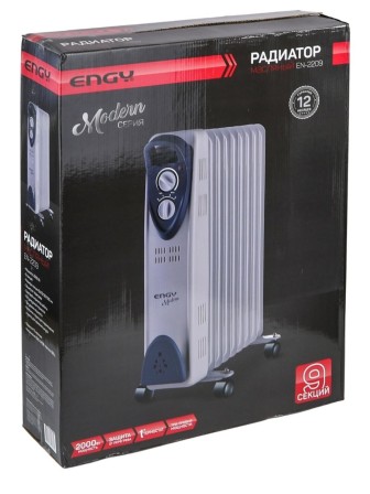 Масляный радиатор ENGY EN-2209 Modern 2 кВт, 9 секций