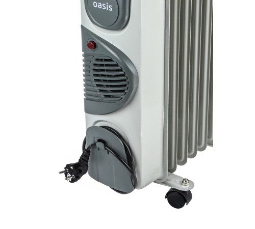 Масляный радиатор Oasis BB-15T 1500 Вт с тепловентилятором