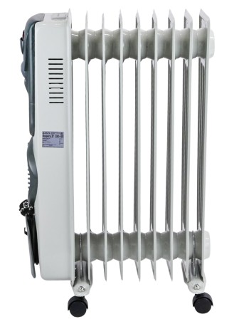 Масляный радиатор Oasis BB-20T с вентилятором, 2 кВт, 9 секций 