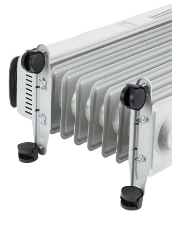 Масляный радиатор Oasis BB-20T с вентилятором, 2 кВт, 9 секций 