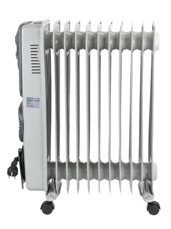 Масляный радиатор Oasis BB-25T с вентилятором, 2.5 кВт, 11 секций