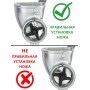 Мясорубка ручная чугунная Мотор-Сич МЧ-1 (1МЧ-С) механическая