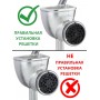 Мясорубка ручная чугунная Мотор-Сич МЧ-1 (1МЧ-С) механическая