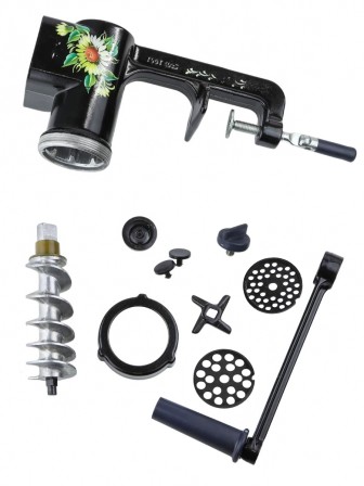 Мясорубка ручная Мотор-Сич сувенирная 2МА-С алюминиевая