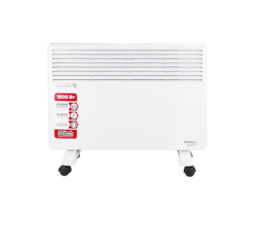 Обогреватель конвектор электрический ENGY EN-1500 Standard 1.5 кВт, термостат, на колесиках