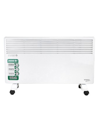 Обогреватель конвектор электрический ENGY EN-2000 Standard 2 кВт, термостат, на колесиках