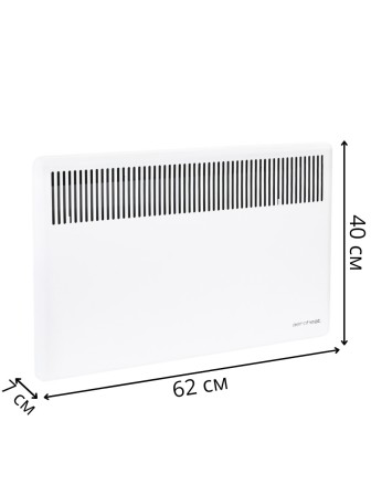 Обогреватель конвектор Aeroheat EC C1500W M 4L62v настенный