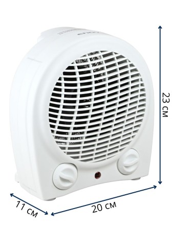 Тепловентилятор ENGY EN-531 с ручкой 2 кВт 2 степени нагрева, термостат