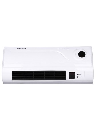 Тепловентилятор настенный ENGY N08 2 кВт керамический с пультом, таймер, термометр