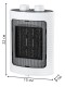 Тепловентилятор керамический ENGY PTC-306W настольный 1.5 кВт