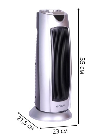 Тепловентилятор керамический ENGY Tower PTC-327 2 кВт напольный вращение