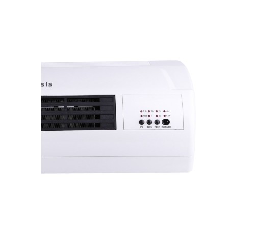 Тепловентилятор настенный Oasis NTB-20 керамический 2 кВт с пультом, таймер