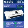 Тепловентилятор настенный Oasis NTD-20 керамический 2 кВт с пультом, таймер,  LED-дисплей
