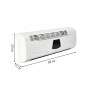 Тепловентилятор настенный Oasis NTD-20 керамический 2 кВт с пультом, таймер,  LED-дисплей