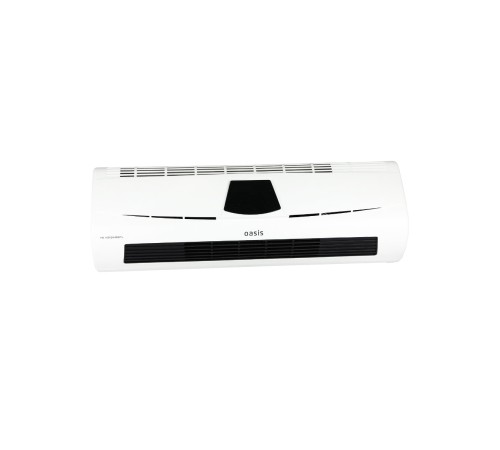 Тепловентилятор настенный Oasis NTD-20 керамический 2 кВт с пультом, таймер, LED-дисплей Тепловентилятор настенный Oasis NTD-20 керамический 2 кВт с пультом, таймер, LED-дисплей