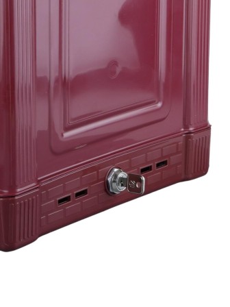 Ящик почтовый Альтернатива М7223 Эконом бордовый с замком