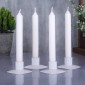 Свечи столовые белые 4 шт. в упаковке 17,5 см Омский свечной