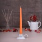 Свеча античная оранжевая декоративная 24,5 см Омский свечной