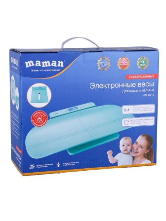 Электронные весы универсальные Maman SBBC218 для новорожденных и для мам