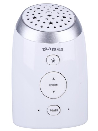 Радионяня беспроводная Maman DM223 с ночником проектором "звездное небо"