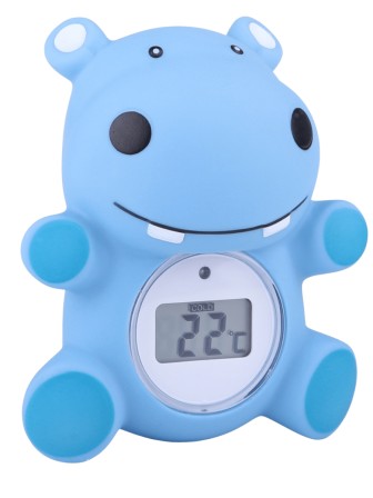 Термометр для воды детский Maman RT-17 "Бегемот" электронный