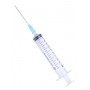 Шприц 10 мл инъекционный со снятой иглой SF Medical 21G x 1 1/2 (0.8x40 мм), 100 шт. в коробке