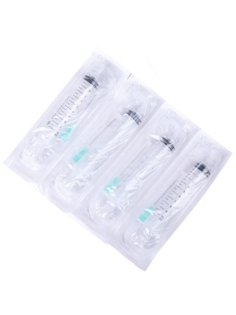 Шприц 10 мл инъекционный со снятой иглой SF Medical 21G x 1 1/2 (0.8x40 мм), 100 шт. в коробке