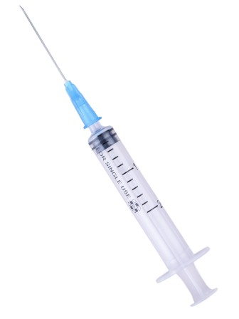 Шприцы 2 мл 23G x 1 1/4 (0,6 x 30 мм) для инъекций, игла снята, 100 шт. в коробке