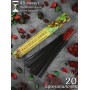 Благовония индийские HEM Пачули Амбер (Pachouli Amber) аромапалочки для дома, 20 шт.