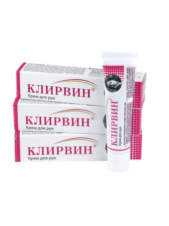 Крем для рук Клирвин увлажняющий и восстанавливающий для сухой кожи, набор 3 шт. х 25 г