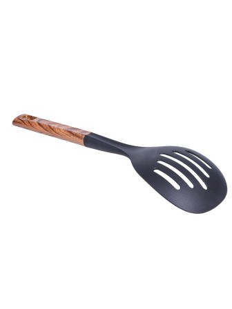 Шумовка половник из нейлона MALLONY Foresta, пластиковая ручка "под дерево"