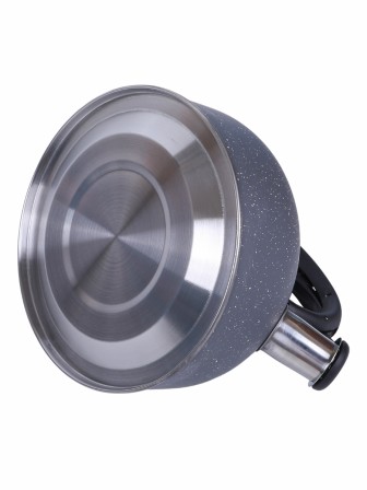 Чайник MALLONY Arte, 2.5л, серый с белыми точками