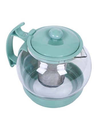 Чайник заварочный MALLONY DECOTTO-1100. 1,1л, с пластик ручкой, фильтр из нерж стали