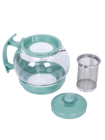 Чайник заварочный MALLONY DECOTTO-1100. 1,1л, с пластик ручкой, фильтр из нерж стали