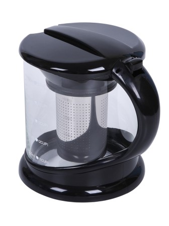 Чайник заварочный MALLONY DECOTTO-1000, 1,0л, с пластик ручкой, фильтр из нерж стали