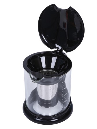 Чайник заварочный MALLONY DECOTTO-1000, 1,0л, с пластик ручкой, фильтр из нерж стали