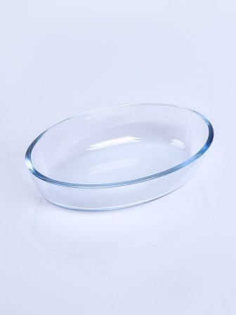 Стеклянная форма для запекания и выпечки MALLONY Cristallino овальная 0.7 л