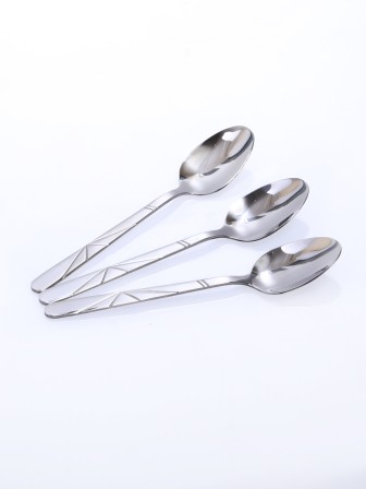 Ложки чайные набор 3 шт. MALLONY ROMA из нержавеющей стали