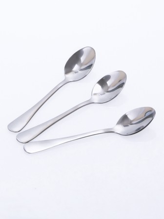Ложки чайные набор 3 шт. Mallony MILANO из нержавеющей стали