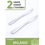 Ножи столовые набор 2 шт. MALLONY MILANO из нержавеющей стали